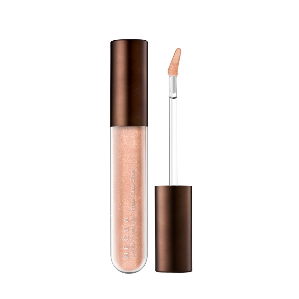 Becca Liquid Crystal Lip Topper Glow Gloss “Rose Quartz x Seashell” NWT